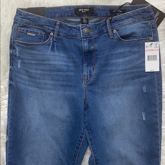 Nine west Kick Boot Crop blue  jeans - Picture 4 of 7